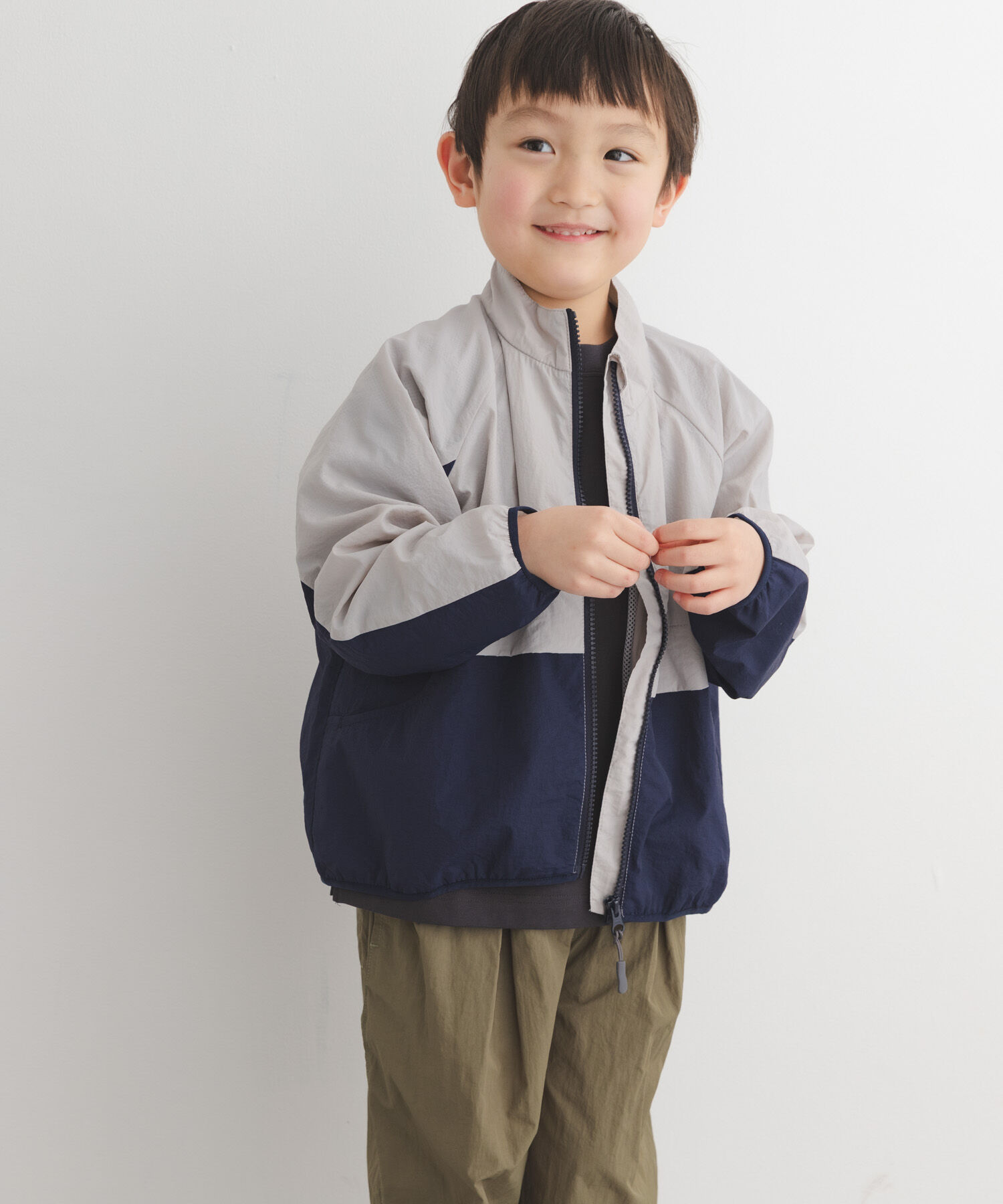URBAN RESEARCH DOORS「『150サイズあり』パッカブルウィンドブレーカー(KIDS)」|その他|グレー系その他