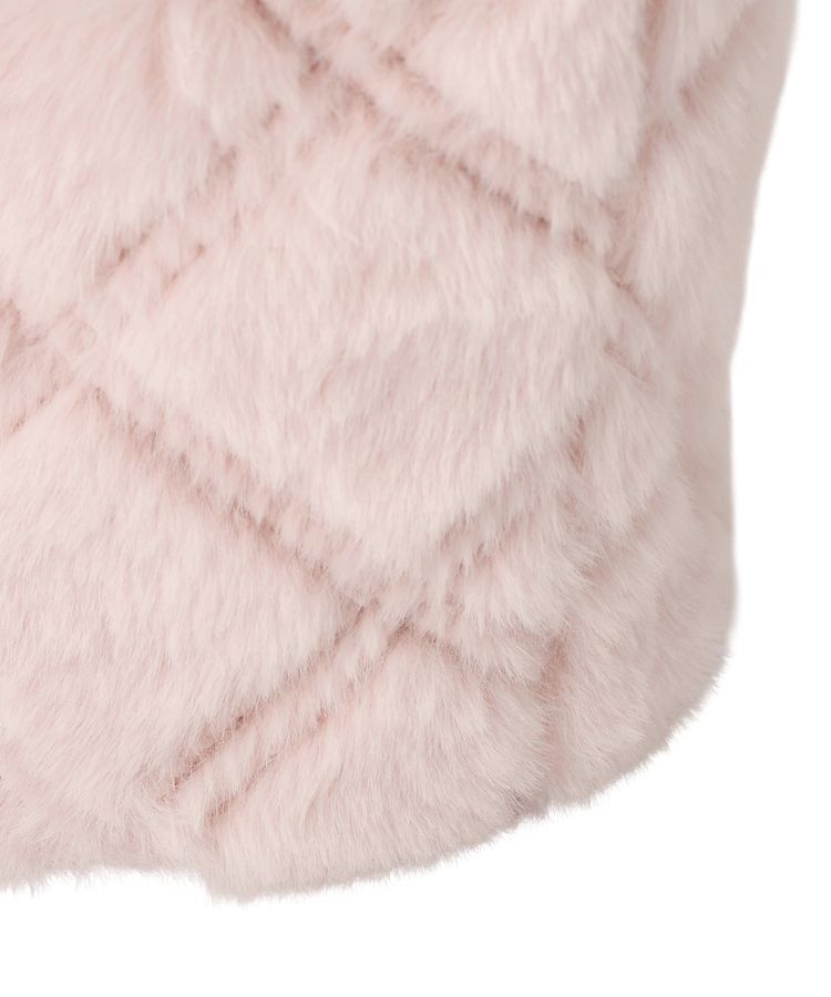 Maison de FLEUR「フェイクファーパールリボントートバッグ」|ハンドバッグ|