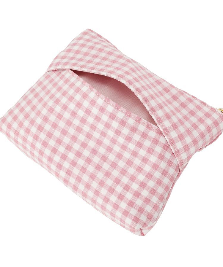 Maison de FLEUR「ギンガムチェックスクエアポーチ」|ポーチ|