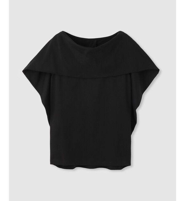 LOULOU WILLOUGHBY「【LOULOU WILLOUGHBY】ケープデコルテトップス」|Tシャツ・カットソー|