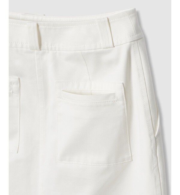 LOULOU WILLOUGHBY「【LOULOU WILLOUGHBY】チノタイトロングスカート」|スカート|