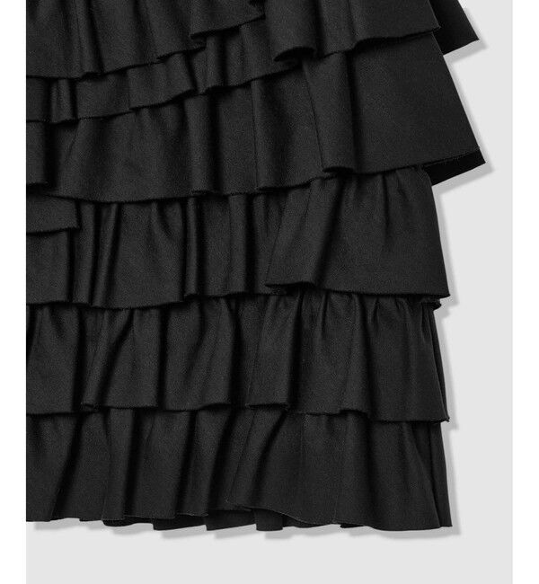 LOULOU WILLOUGHBY「【LOULOU WILLOUGHBY】フリルティアードプルオーバー」|Tシャツ・カットソー|