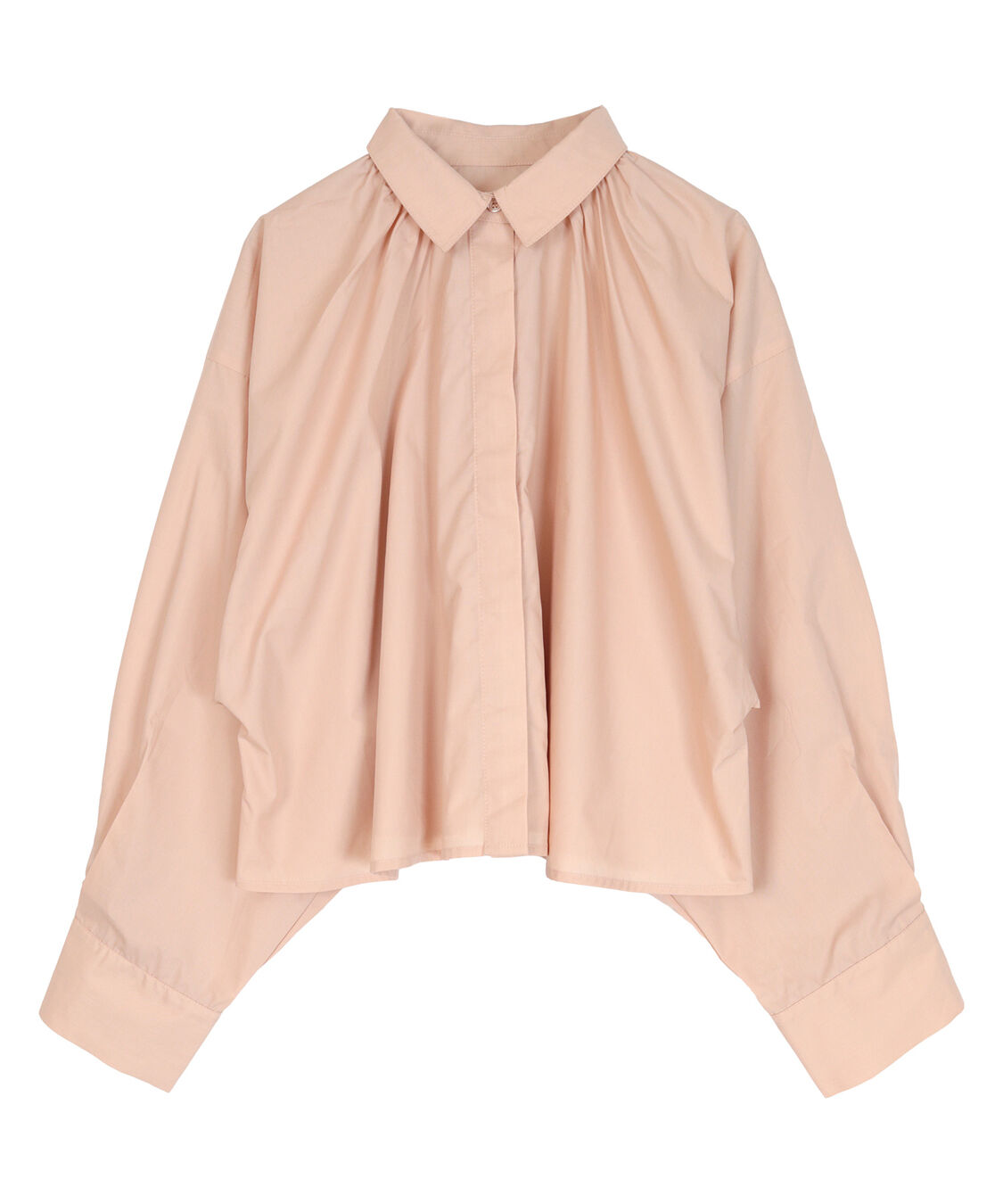 ur's「クロップドギャザーフォルムシャツ」|シャツ・ブラウス|