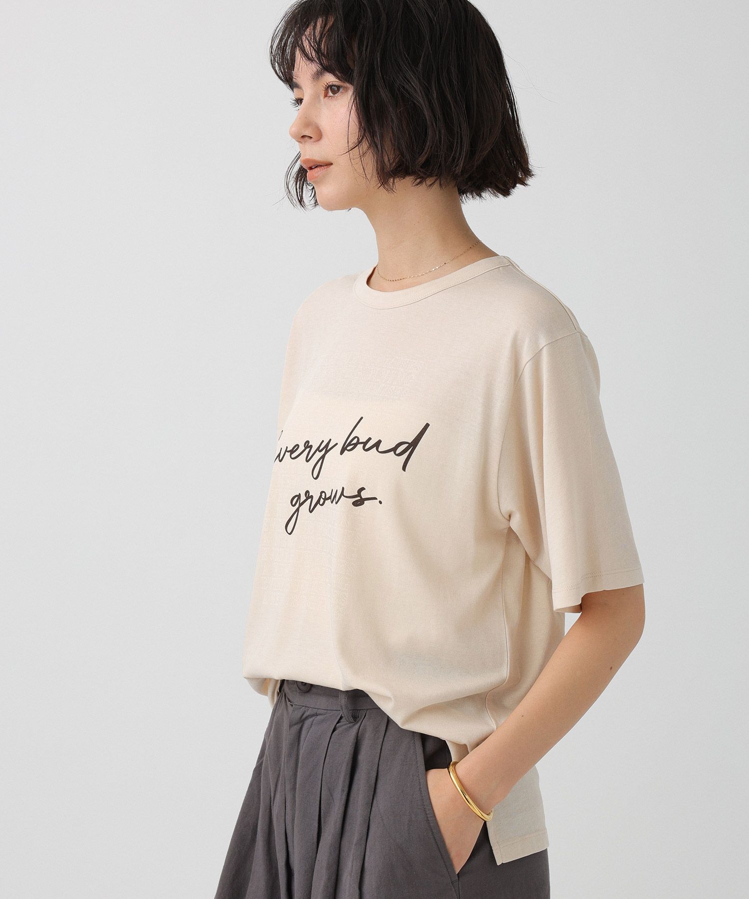  「【81BRANCA】＜別注＞ロゴシアーカットソー」|Tシャツ・カットソー|