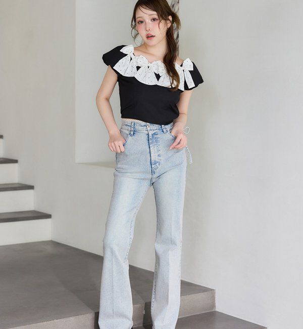  「【Black Ribbon Collection】メニーリボンブラウス」|シャツ・ブラウス|