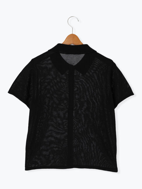 Lugnoncure「前開きポロニットシャツ」|ニット・セーター|