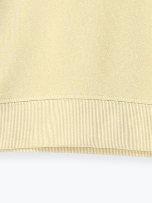 Samansa Mos2 Lagom「クロワッサンさがら刺繍トレーナー」|Tシャツ・カットソー|