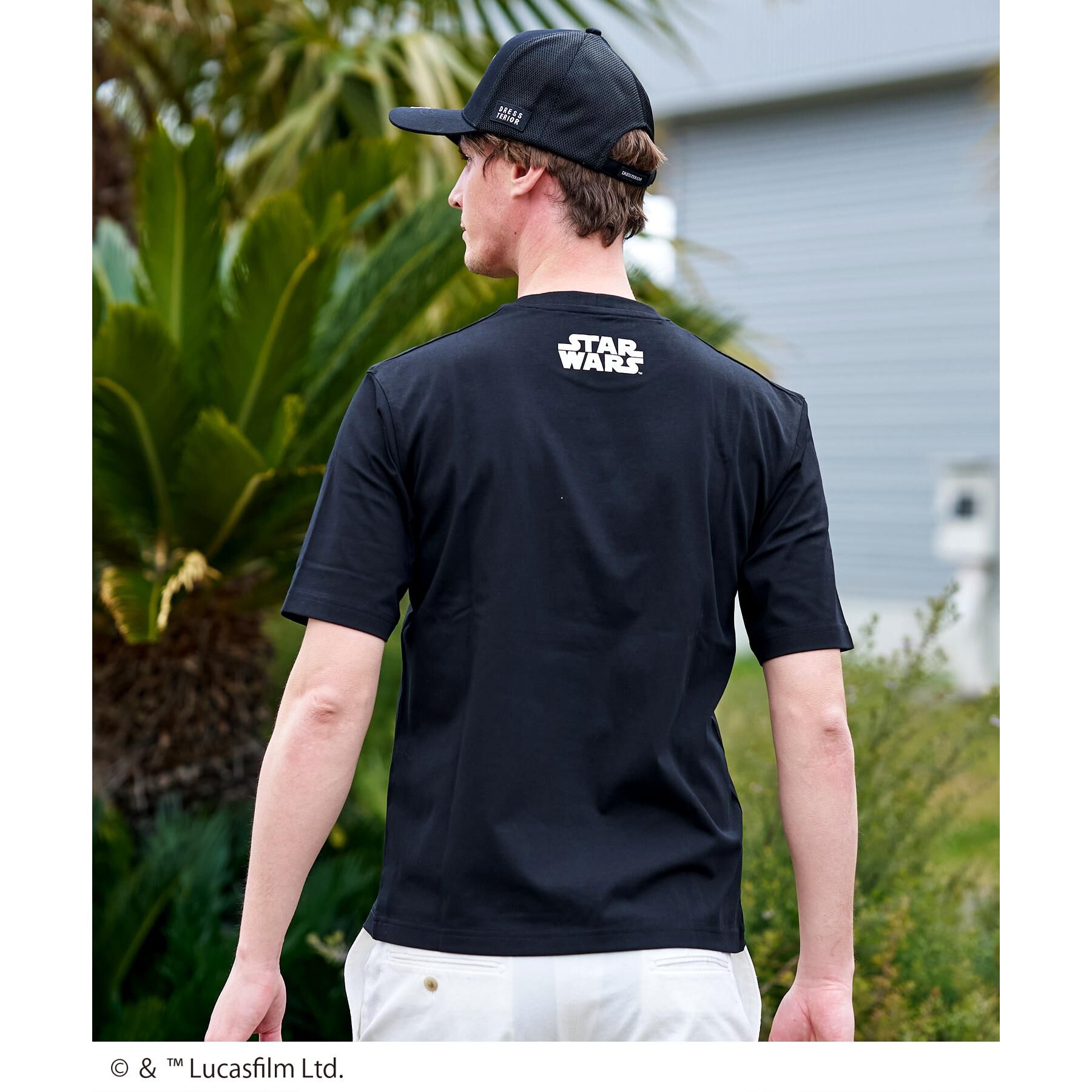 DRESSTERIOR「【接触冷感/ドライタッチ素材】STAR WARS ストリートTシャツ」|Tシャツ・カットソー|