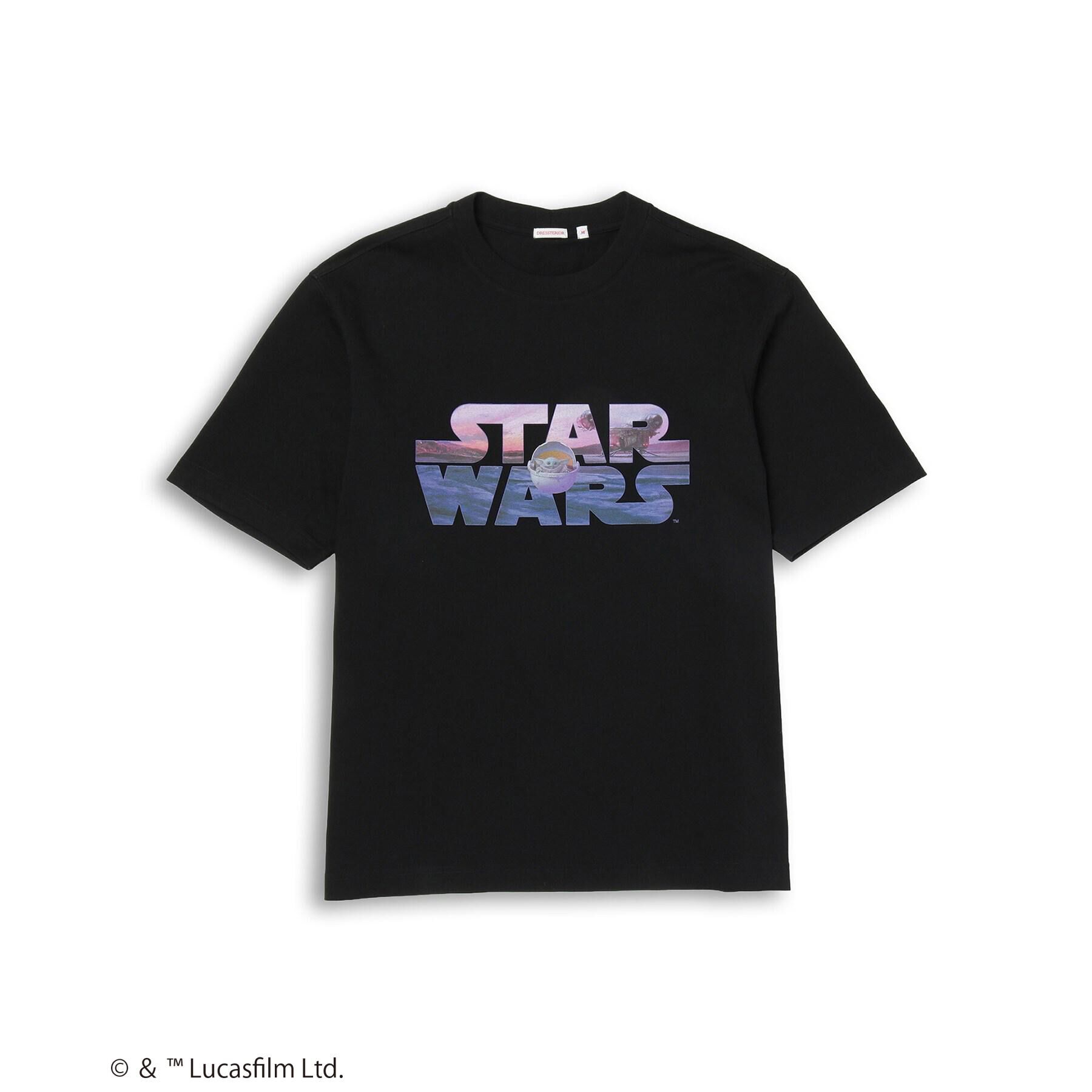 DRESSTERIOR「【接触冷感/ドライタッチ素材】STAR WARS ロゴTシャツ」|Tシャツ・カットソー|