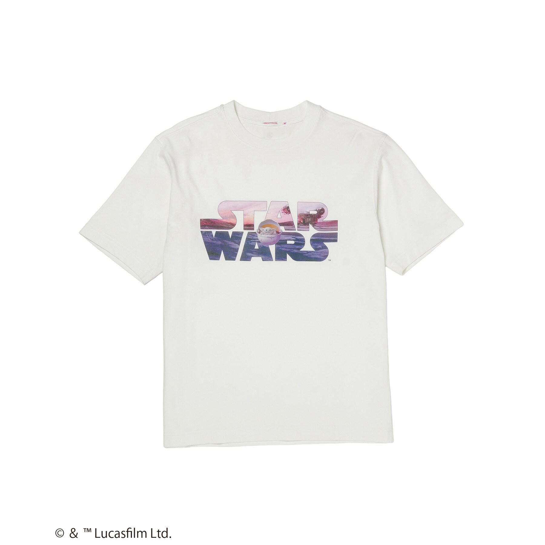 DRESSTERIOR「【接触冷感/ドライタッチ素材】STAR WARS ロゴTシャツ」|Tシャツ・カットソー|