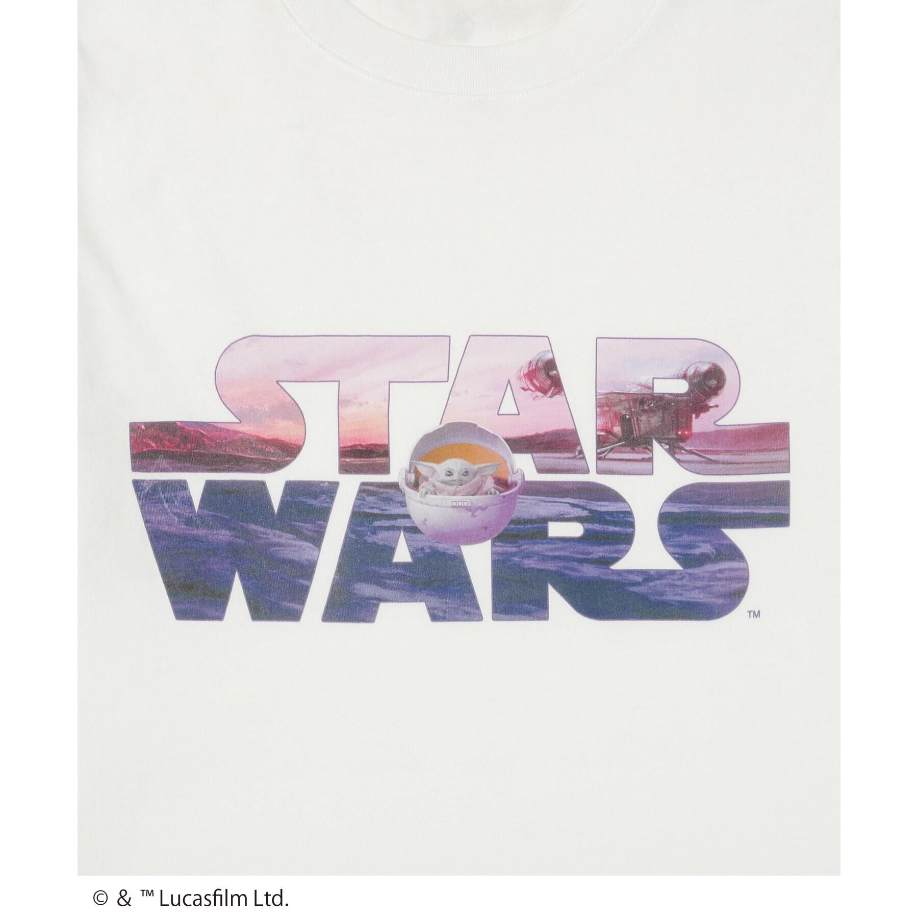 DRESSTERIOR「【接触冷感/ドライタッチ素材】STAR WARS ロゴTシャツ」|Tシャツ・カットソー|