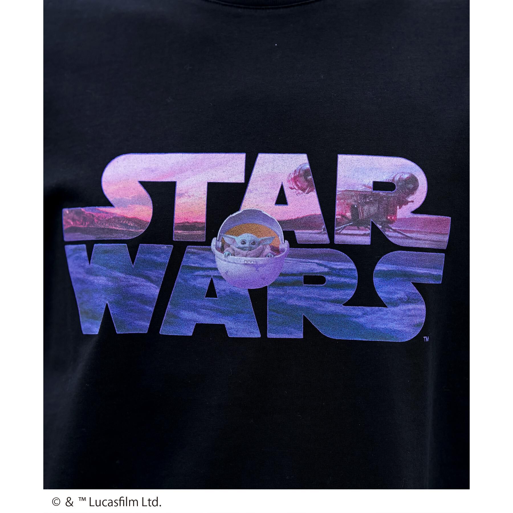 DRESSTERIOR「【接触冷感/ドライタッチ素材】STAR WARS ロゴTシャツ」|Tシャツ・カットソー|