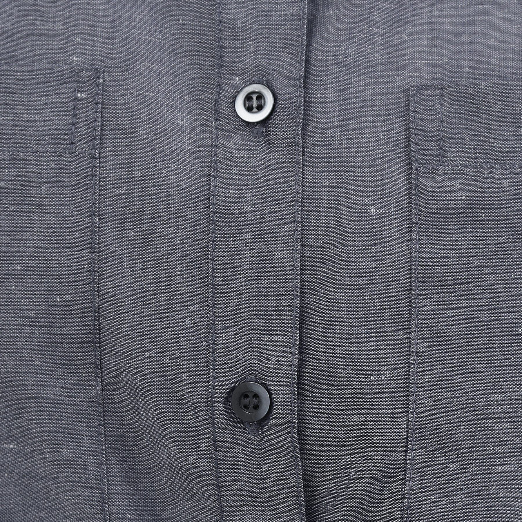 grove「【貴島明日香さん着用／イージーケア／接触冷感】麻ブレンドクロップドシャツ」|シャツ・ブラウス|