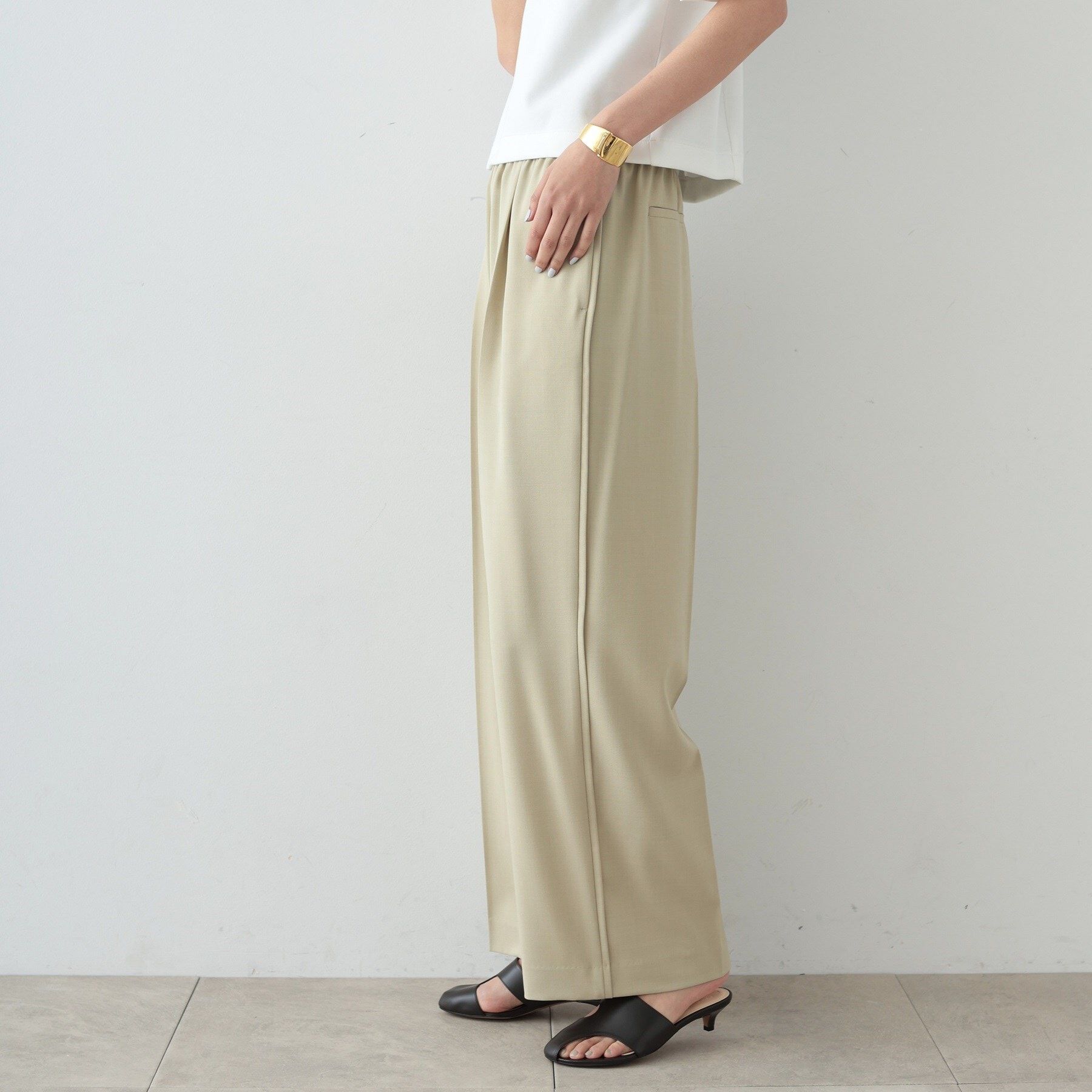 GALLEST「イージーストレートワイドパンツ」|その他|