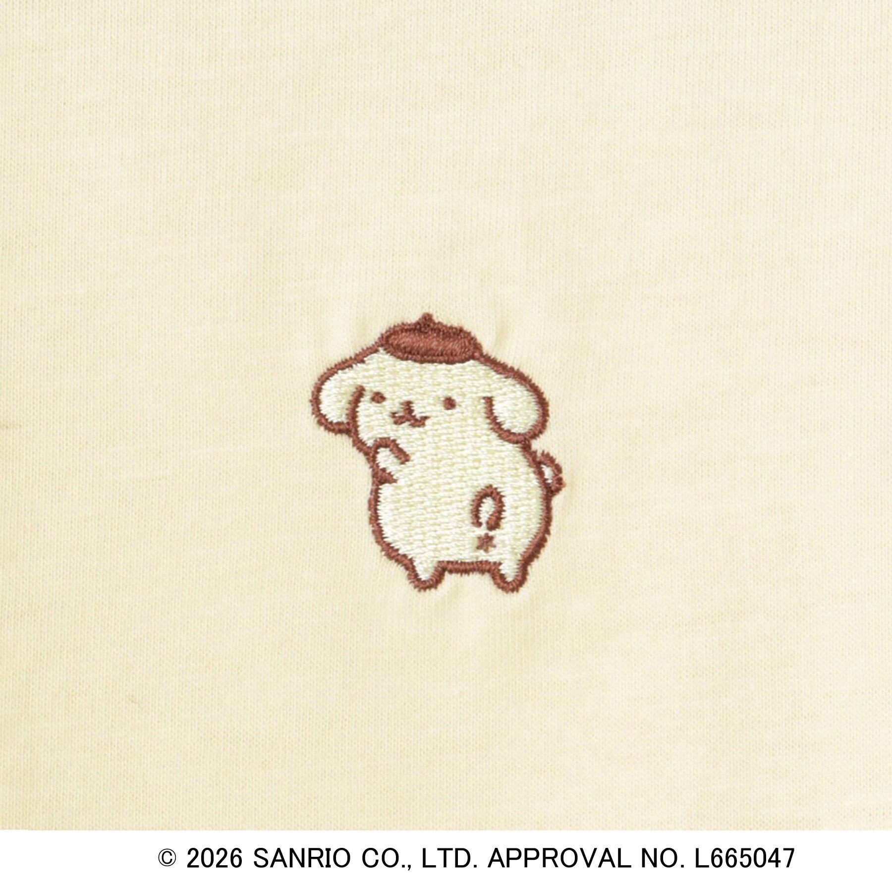 index「【ポムポムプリン】リンガーベロアTシャツ【洗濯機OK】」|Tシャツ・カットソー|