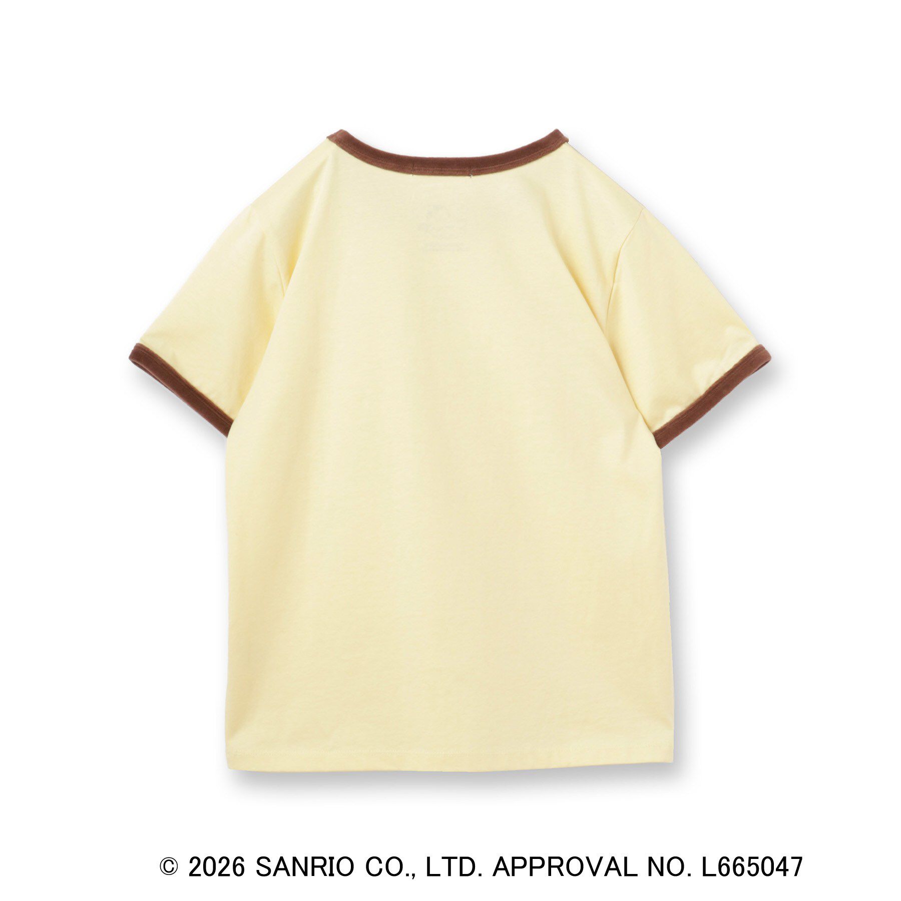 index「【ポムポムプリン】リンガーベロアTシャツ【洗濯機OK】」|Tシャツ・カットソー|