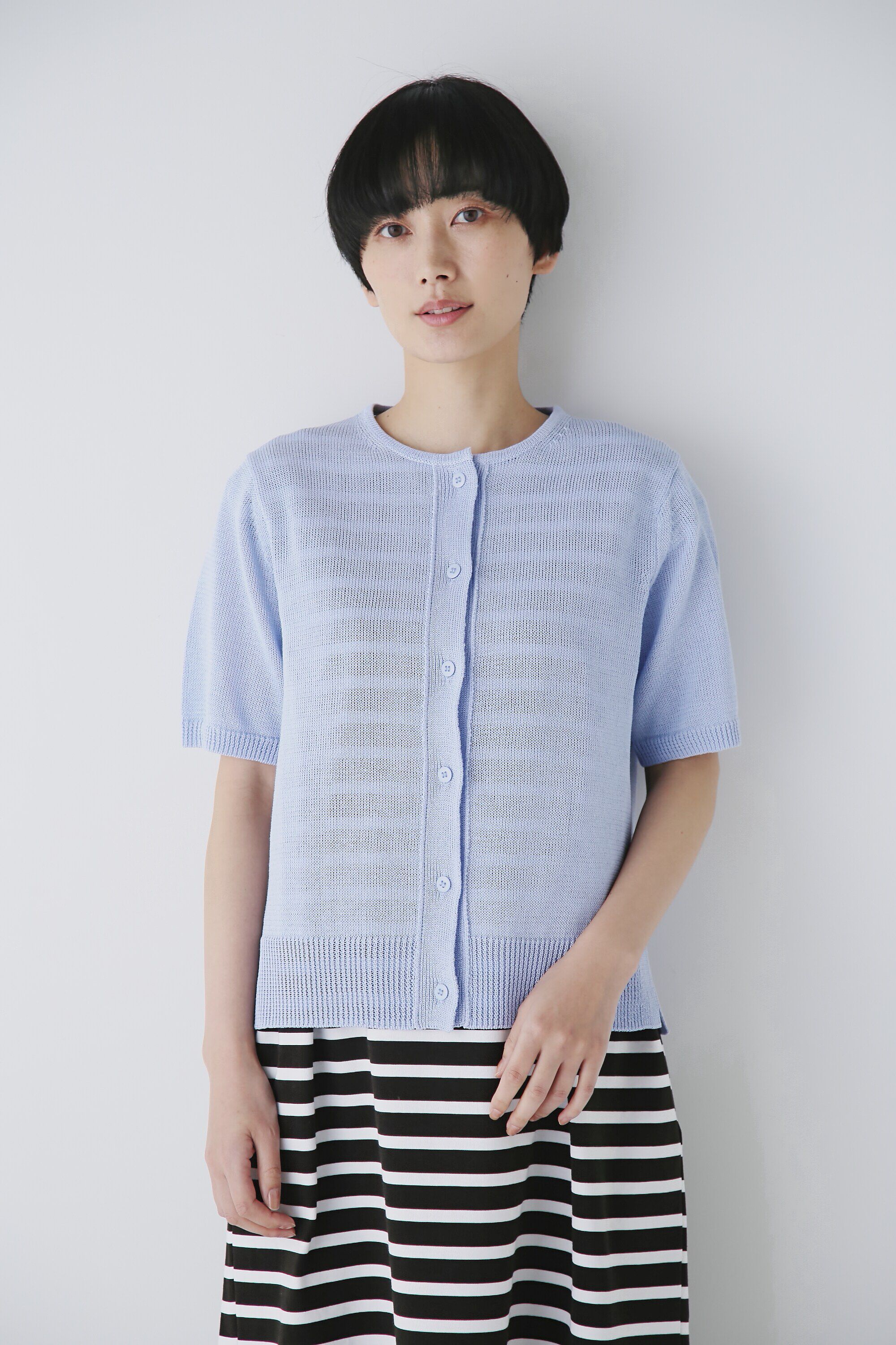  「◆ミドルゲージギマカーディガン」|ニット・セーター|