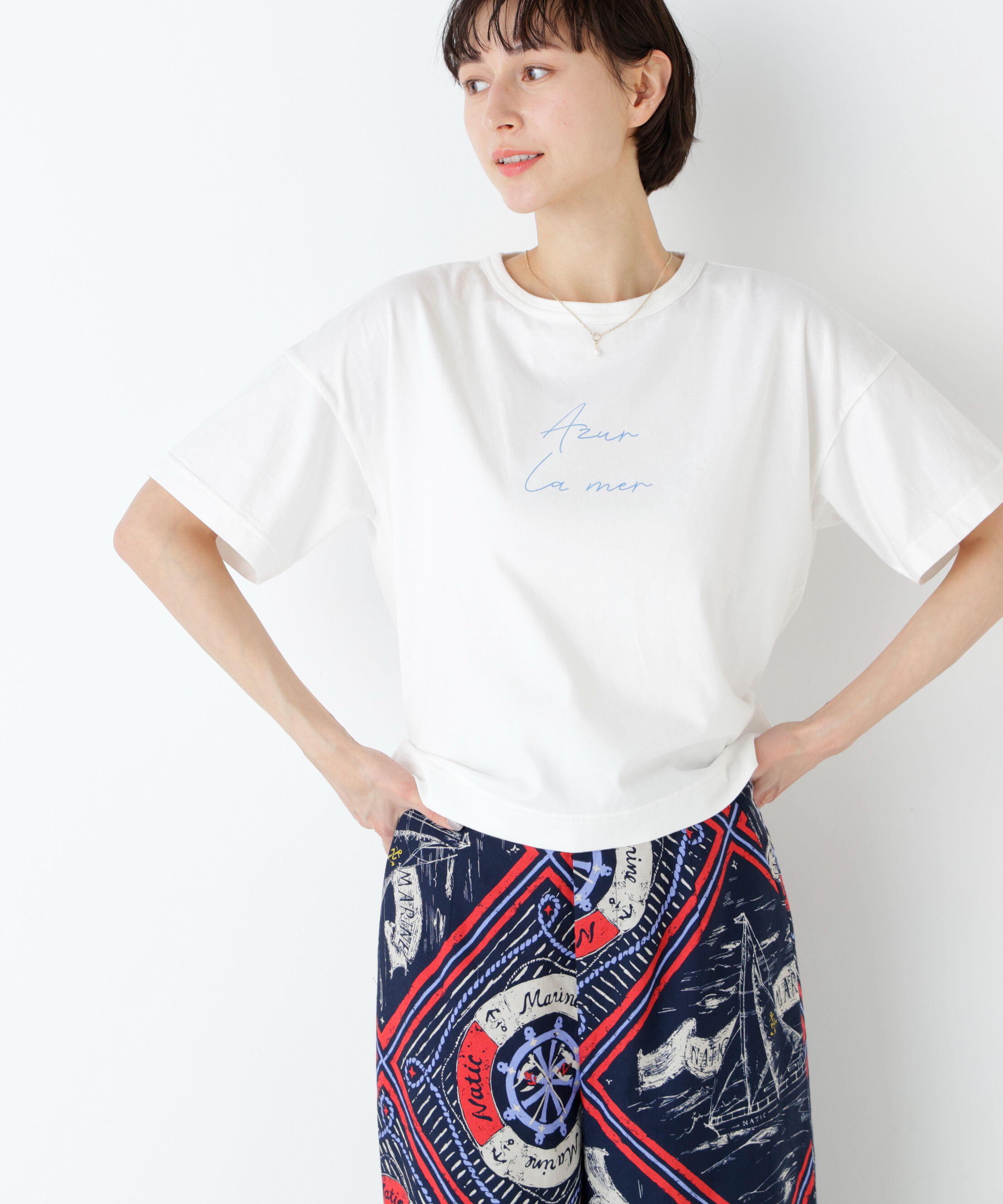  「ａｚｕｒｅｌａ　ｍｅｒ　ロゴＴシャツ」|Tシャツ・カットソー|