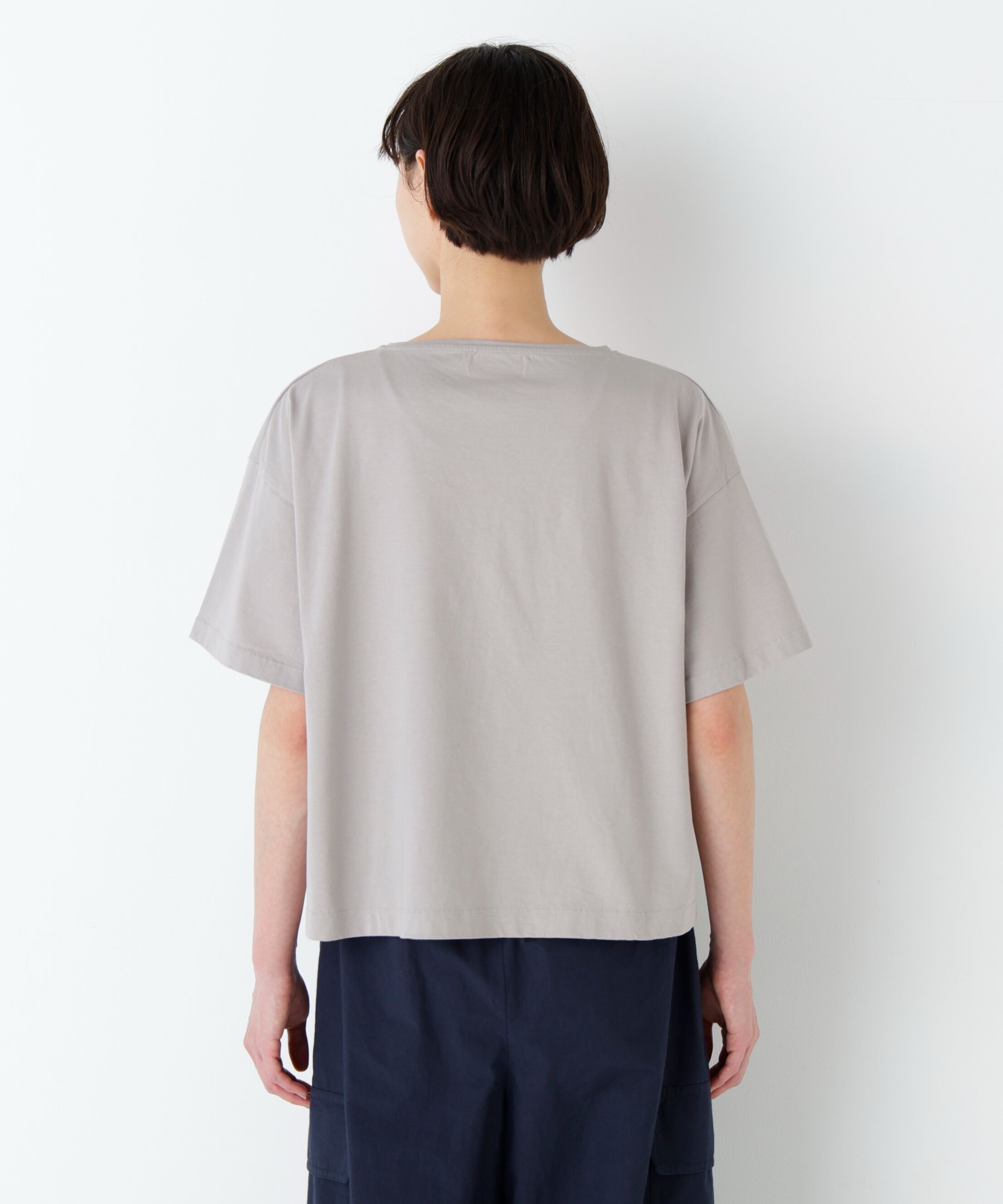  「刺繍ロゴ入り天竺Ｔシャツ」|Tシャツ・カットソー|