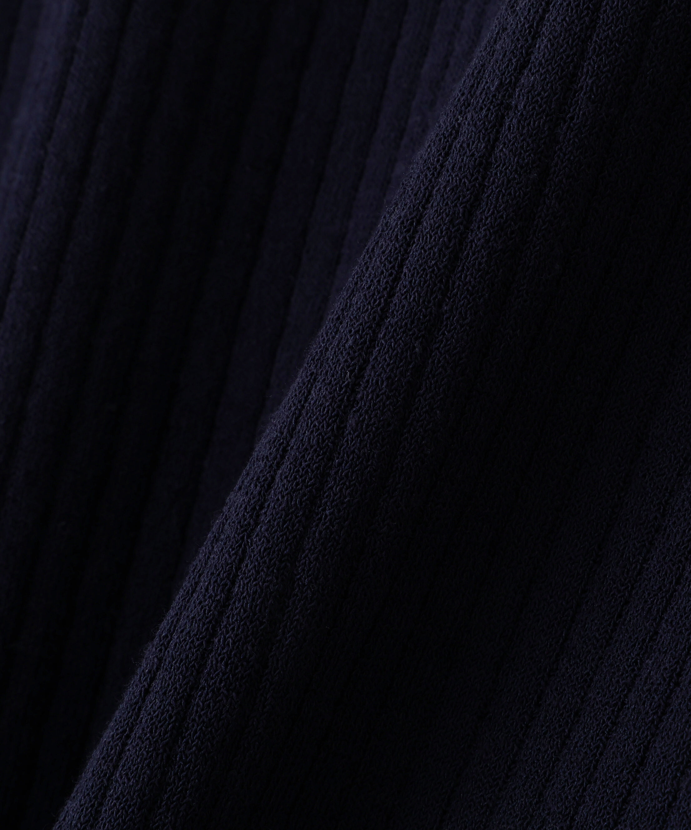  「麻混バイカラーヘンリーネックプルオーバー」|ニット・セーター|