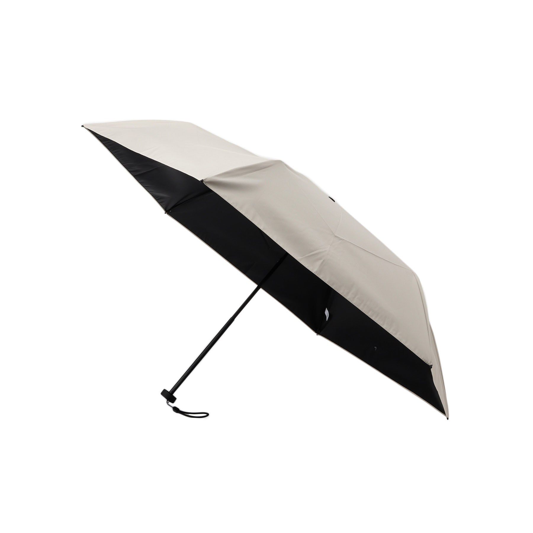 SHOO･LA･RUE「【晴雨兼用】形状記憶生地折りたたみ傘【CURUtto】」|傘|グレージュ(050)