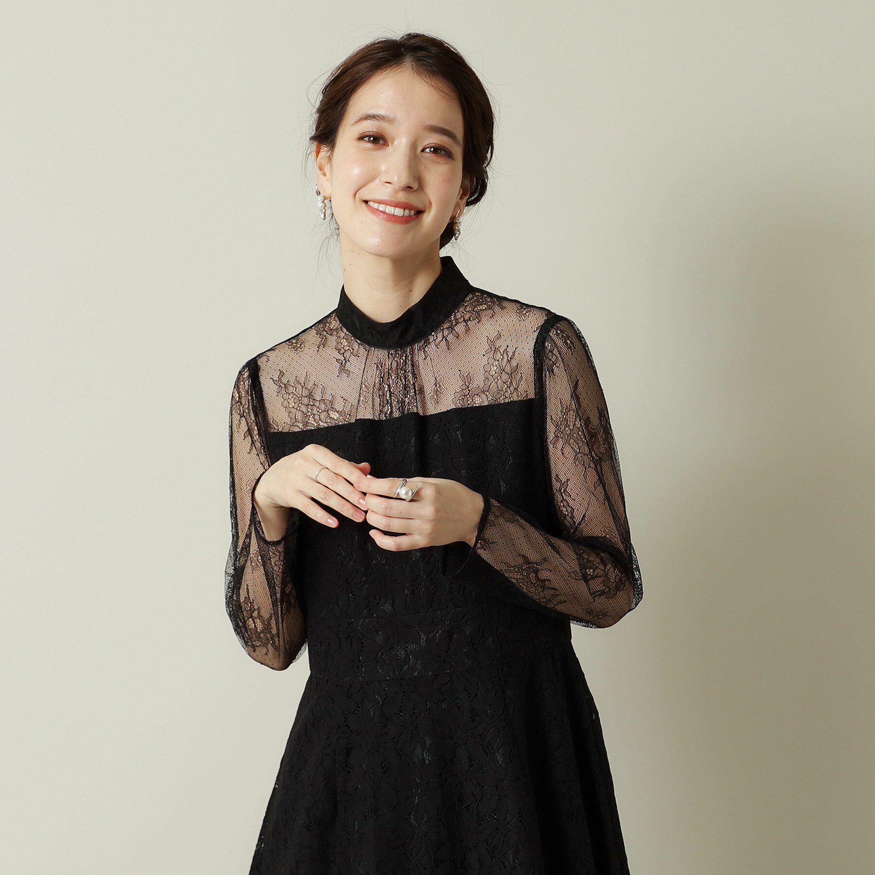 ITS&rsquo;DEMO「【結婚式・パーティに】レースワンピース＜ドレスコレクション＞」|ワンピース|