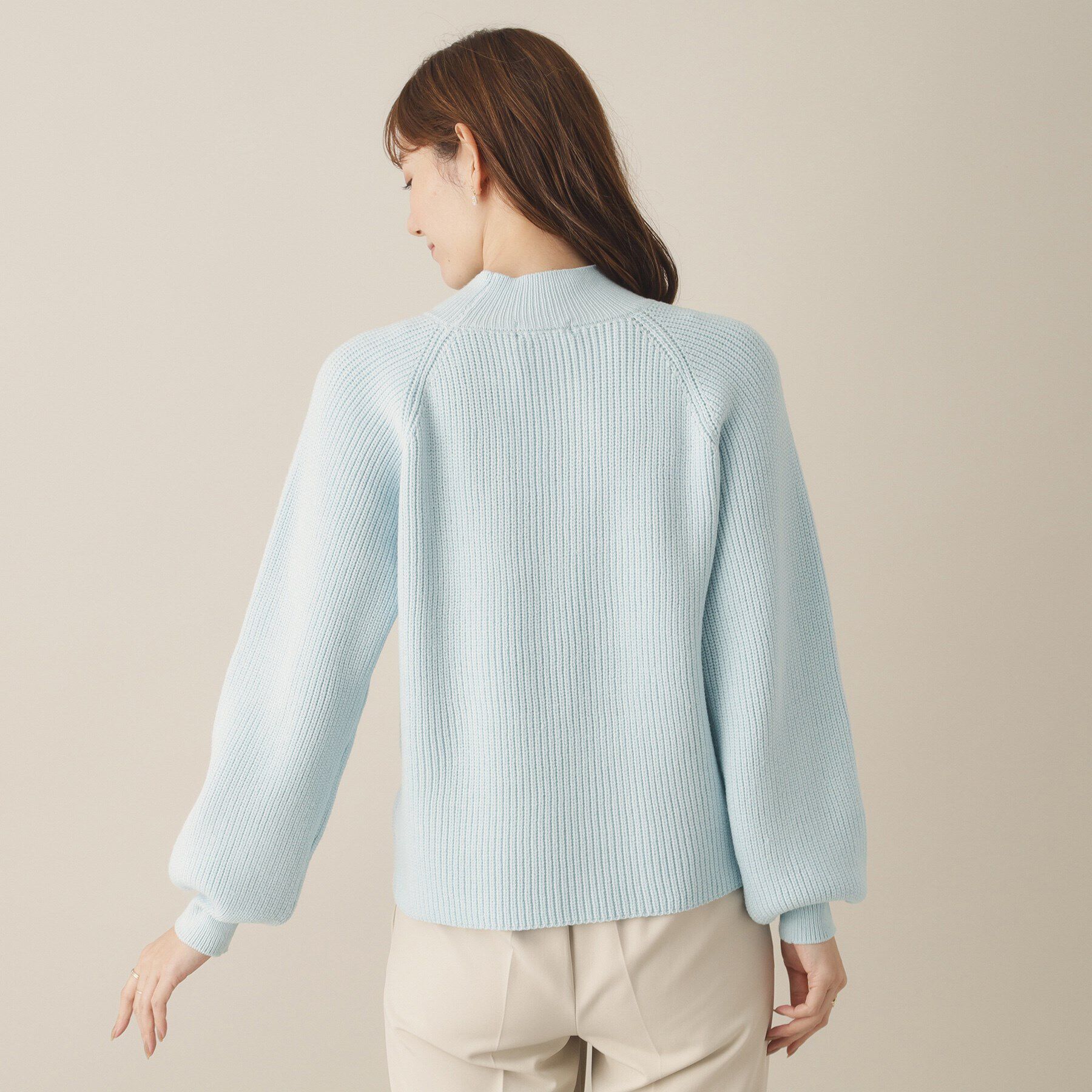 ITS&rsquo;DEMO「【手洗い可】コサージュ付きニット」|ニット・セーター|