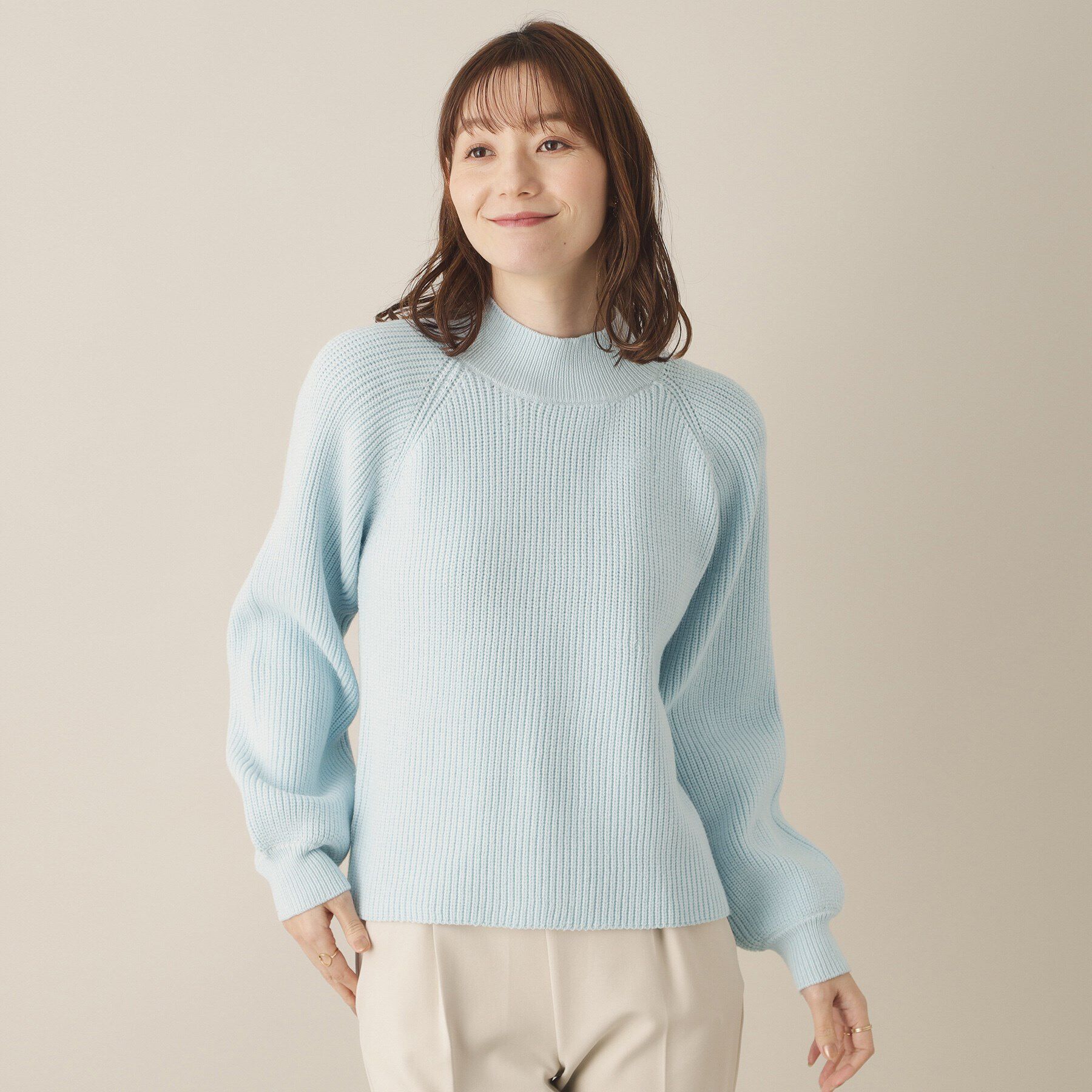 ITS&rsquo;DEMO「【手洗い可】コサージュ付きニット」|ニット・セーター|