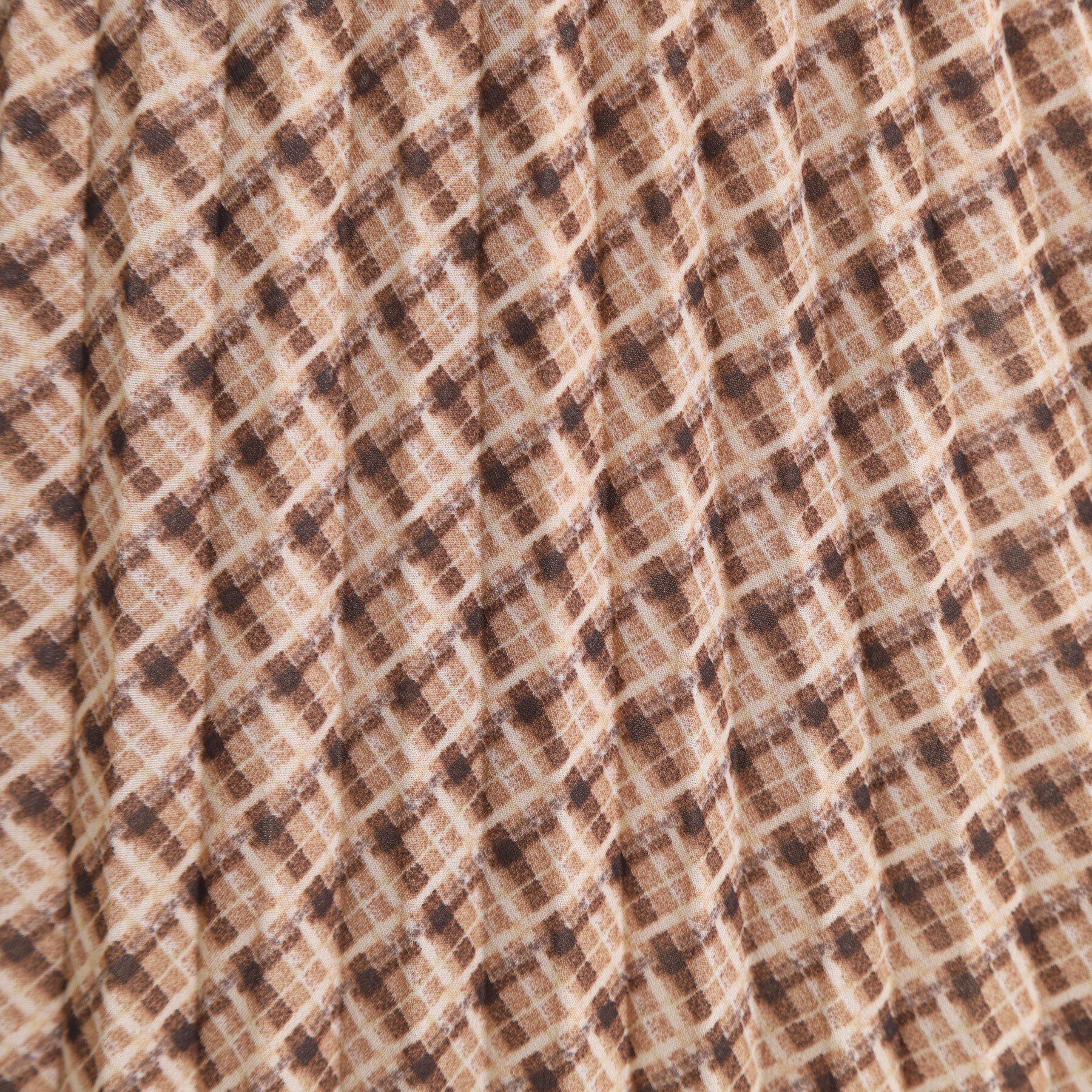 ITS&rsquo;DEMO「【手洗い可／セットアップ可】チェックプリーツスカート」|スカート|