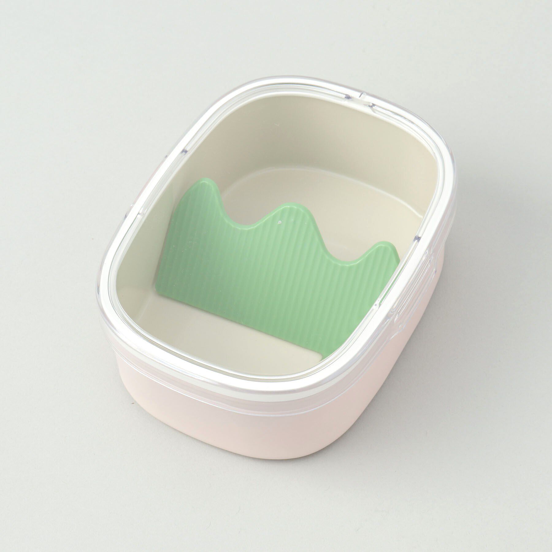 212 KITCHEN STORE「ななめ森ランチボックス クリア PK」|食器・キッチングッズ|その他