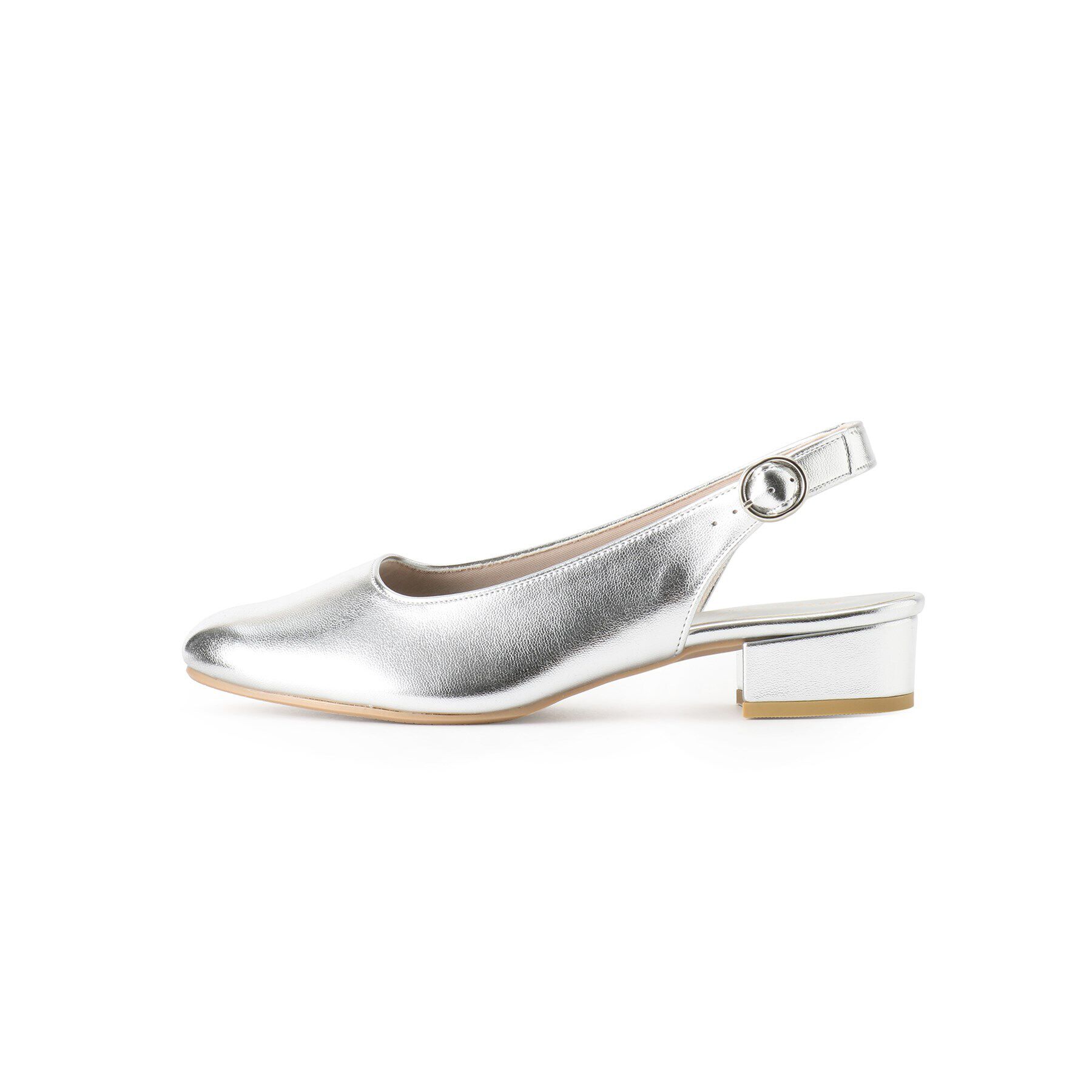 ESPERANZA「ソフトスクエアバックストラップフラットパンプス」|パンプス|