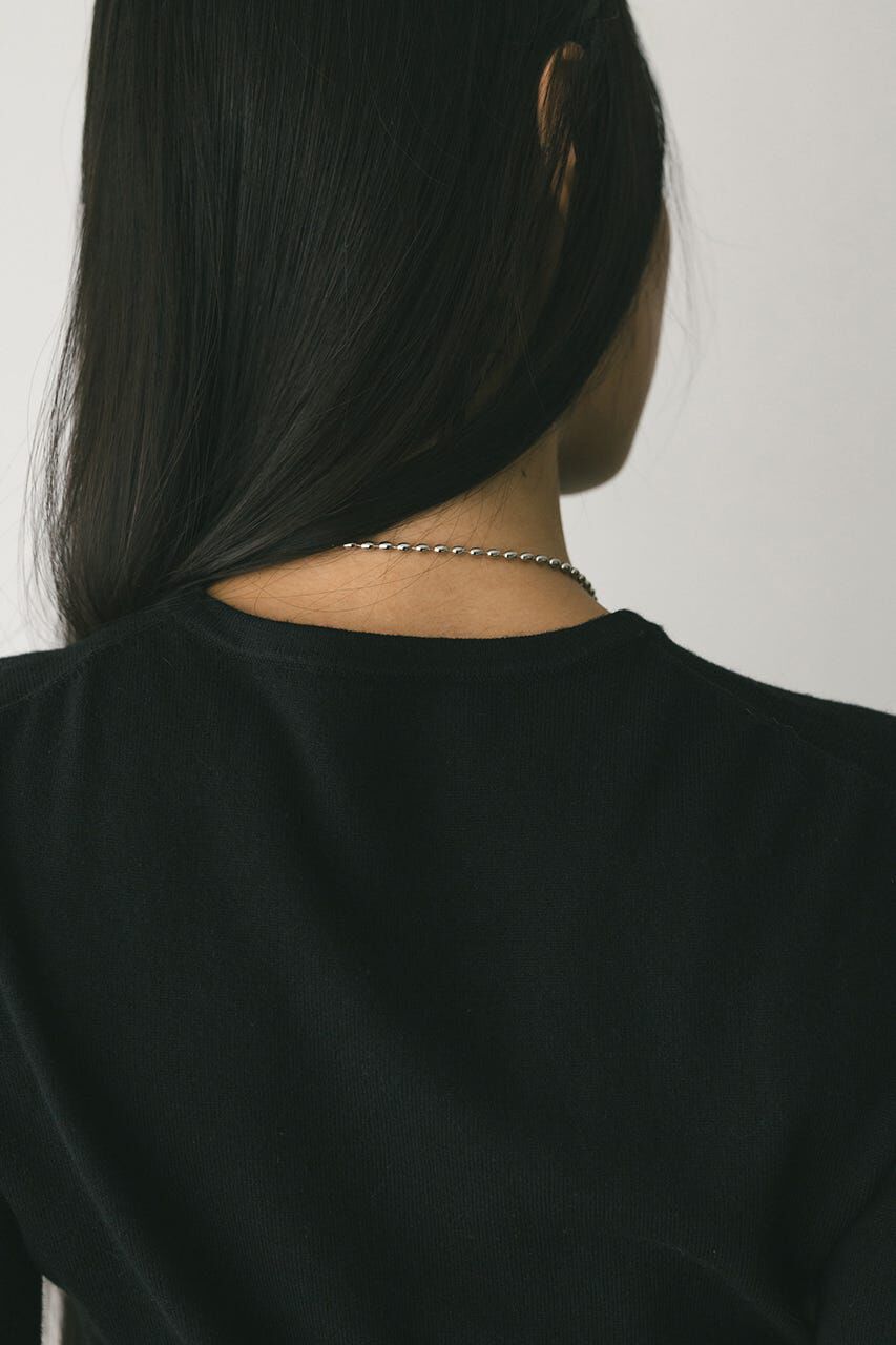 STYLEMIXER「フィンガーホールクルーネックニット」|ニット・セーター|