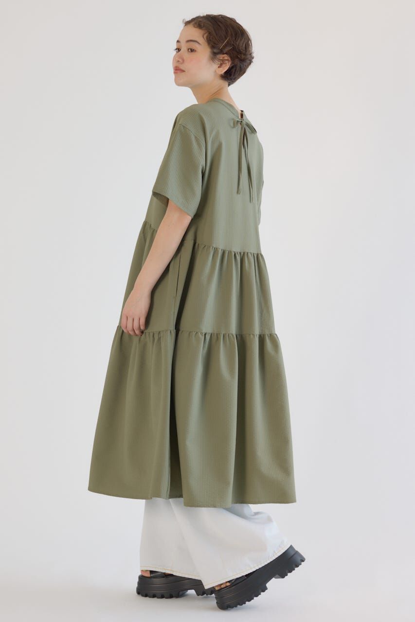 RODEO CROWNS「シアサッカーティアードワンピース」|ワンピース|