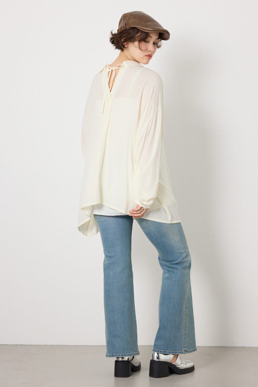 RODEO CROWNS「レーヨンクレープ2WAYシャツ」|シャツ・ブラウス|