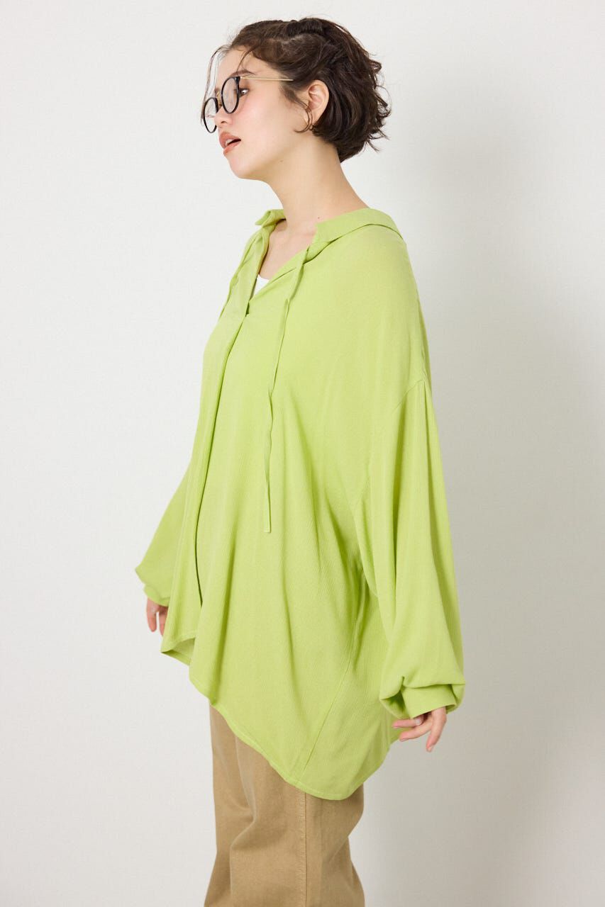 RODEO CROWNS「レーヨンクレープ2WAYシャツ」|シャツ・ブラウス|