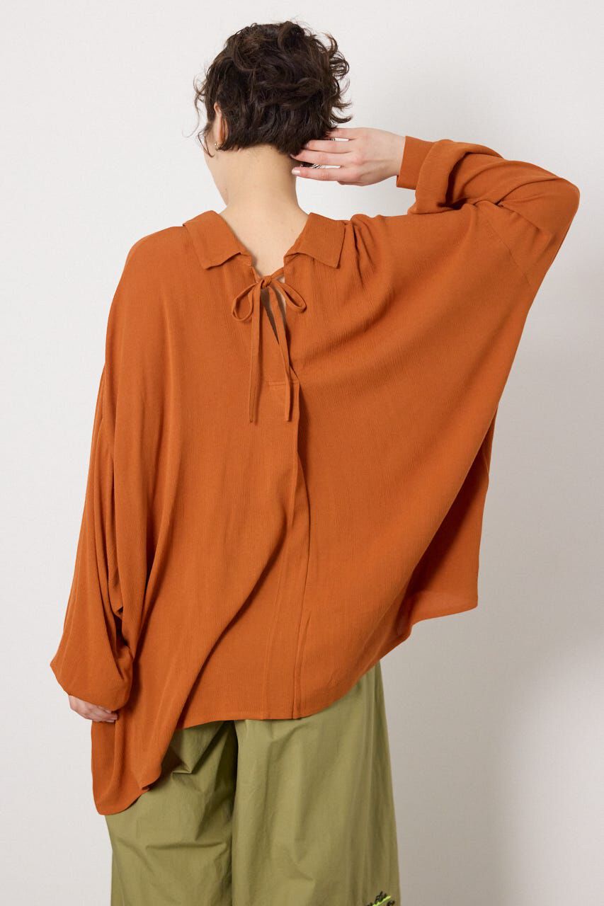 RODEO CROWNS「レーヨンクレープ2WAYシャツ」|シャツ・ブラウス|