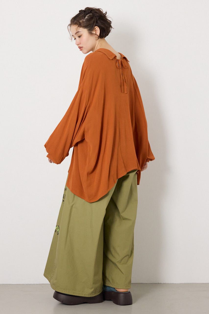 RODEO CROWNS「レーヨンクレープ2WAYシャツ」|シャツ・ブラウス|