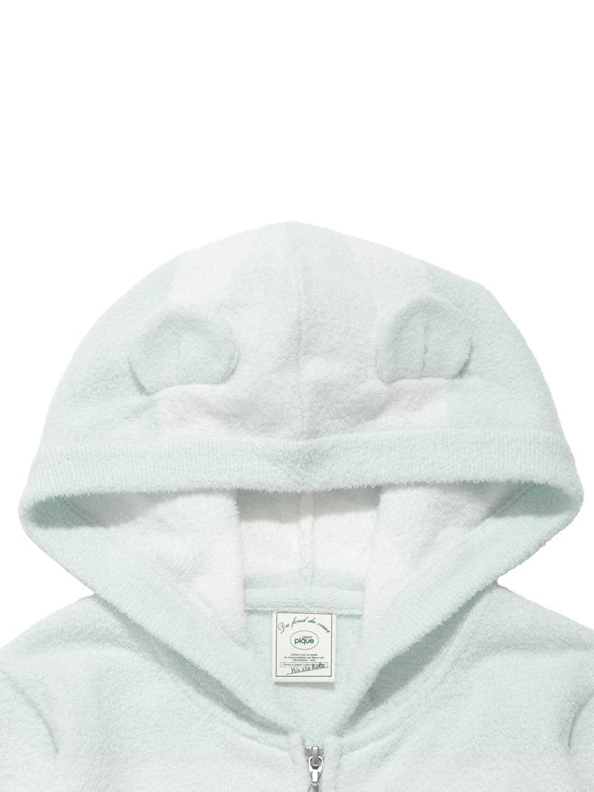 GELATO PIQUE KIDS & BABY「【KIDS】グラデーションボーダーパーカ」|パーカー|