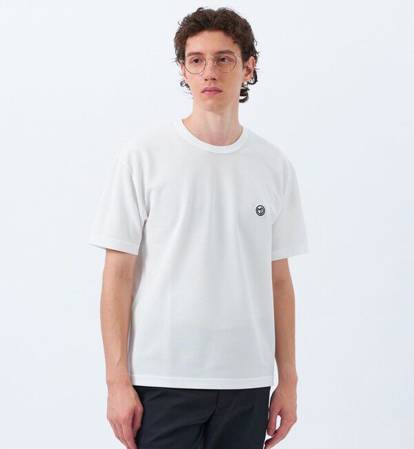 MACKINTOSH PHILOSOPHY「【WEB&一部店舗限定】ハイエアーカノコ MPワッペン半袖Tシャツ」|Tシャツ・カットソー|ホワイト
