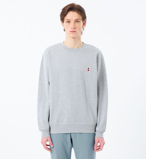 MACKINTOSH PHILOSOPHY「【WEB&一部店舗限定】バッキンガムベア 10オンス裏パイル ワンポイントクルーネックスウェット」|Tシャツ・カットソー|
