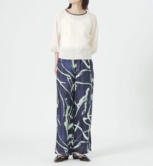  「ポコポコハーフスリーブブラウス」|シャツ・ブラウス|