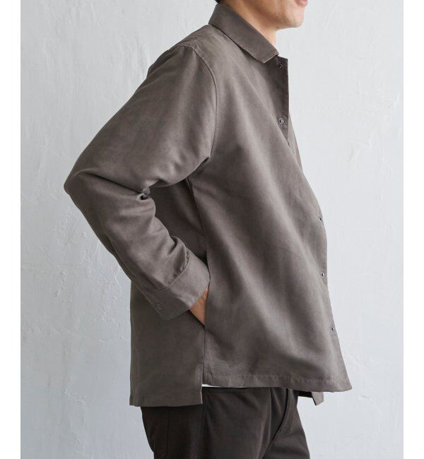 ikka「【親子おそろい】フェイクスエードシャウター」|シャツ・ブラウス|