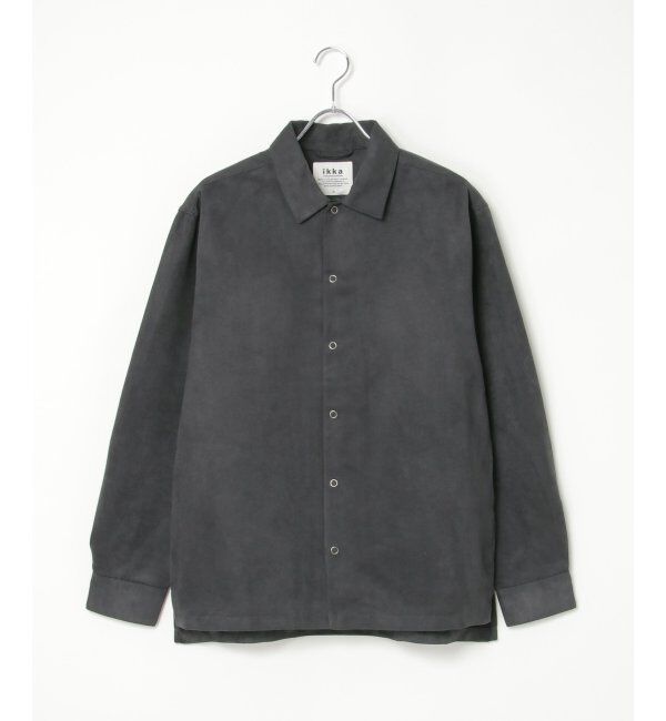 ikka「【親子おそろい】フェイクスエードシャウター」|シャツ・ブラウス|