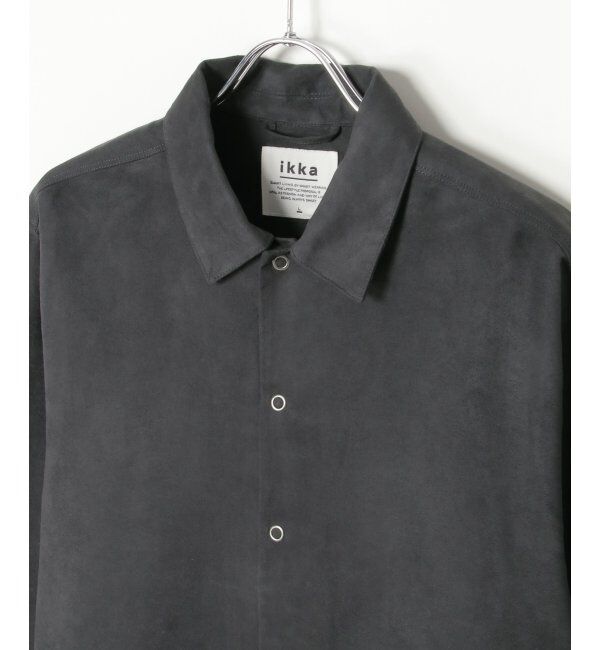 ikka「【親子おそろい】フェイクスエードシャウター」|シャツ・ブラウス|