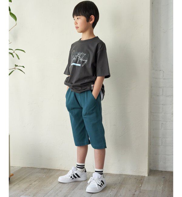 ikka kids「裾レイヤープリントアソートTシャツ（120~160cm）」|Tシャツ・カットソー|