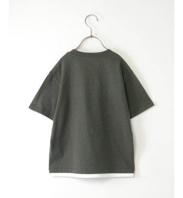 ikka kids「裾レイヤープリントアソートTシャツ（120~160cm）」|Tシャツ・カットソー|