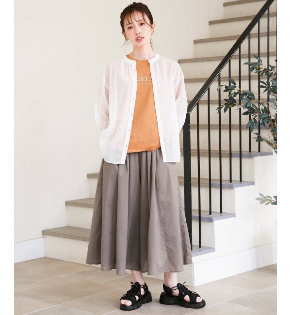 ikka「【親子おそろい】コットンボリュームペチ付きスカーチョ」|その他|