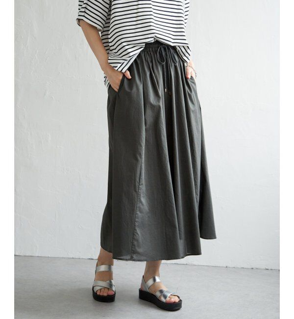 ikka「【親子おそろい】コットンボリュームペチ付きスカーチョ」|その他|