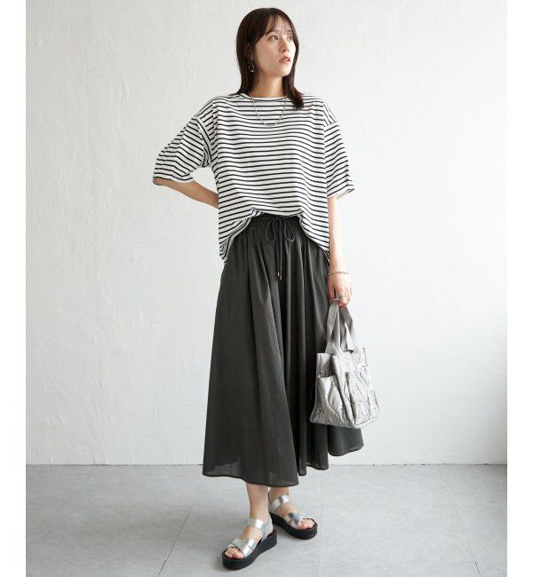 ikka「【親子おそろい】コットンボリュームペチ付きスカーチョ」|その他|