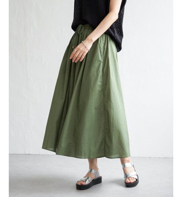 ikka「【親子おそろい】コットンボリュームペチ付きスカーチョ」|その他|